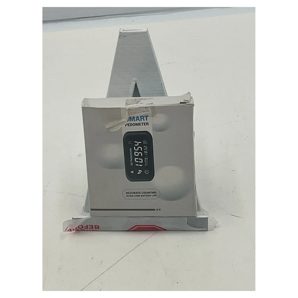 iSmart 3D Pedometer Walking Step Counter Accurate Clip-on‎ Fitness Tracker New